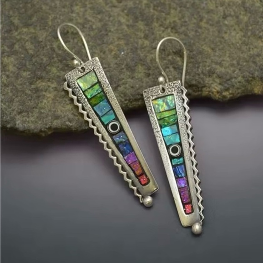 New Artsy Earrings with .925 Sterling Earwires​